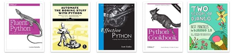 Popular books on Python