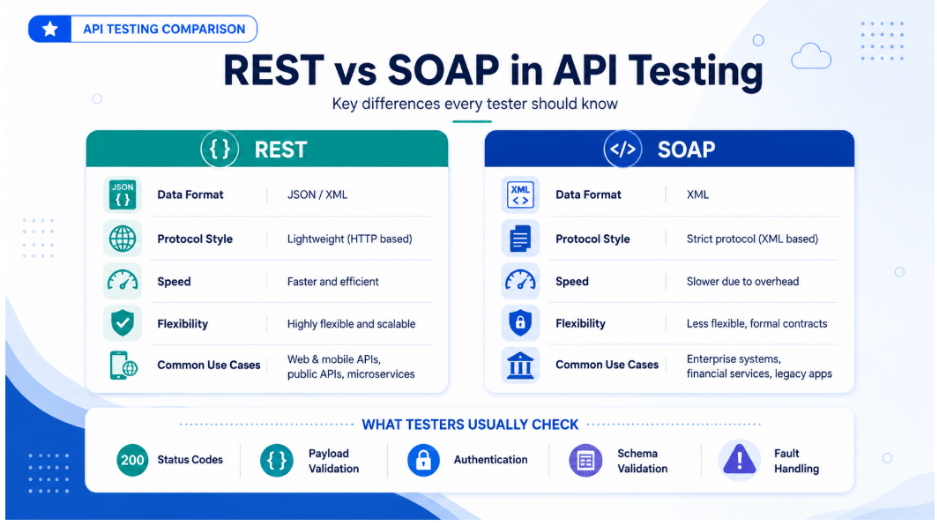 REST API vs SOAP API