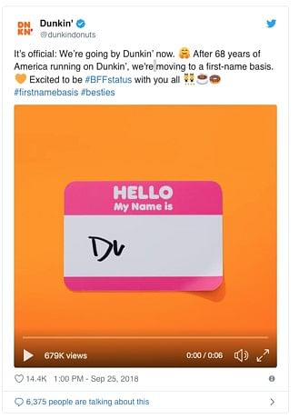 Rebranding Example - Donuts