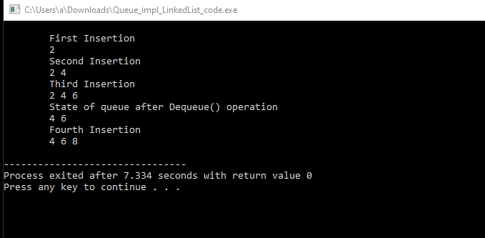 Result_C_Implementation_of_Queue