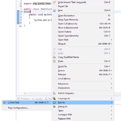 Run as unit test