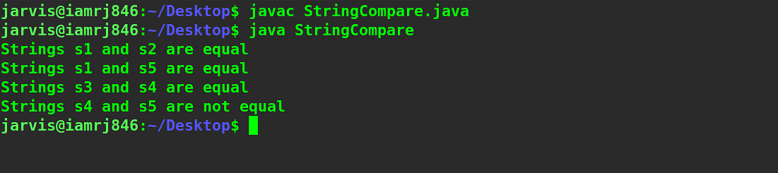 brysomme Indtægter Larry Belmont The Ultimate Tutorial on String Comparison in Java