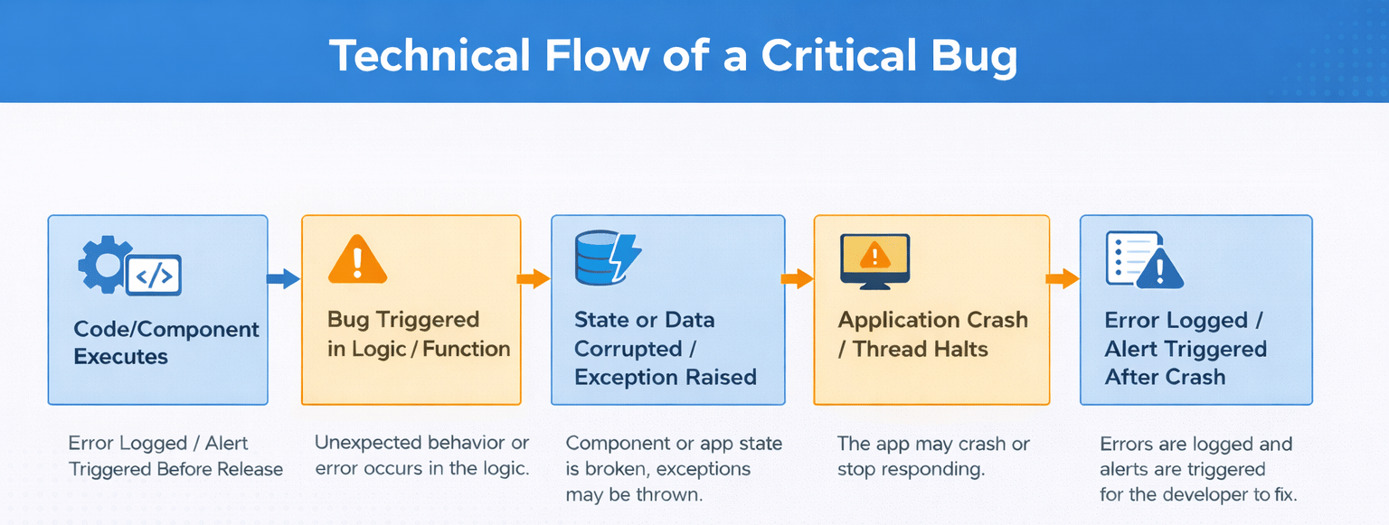 Technical Flow Critical Bug
