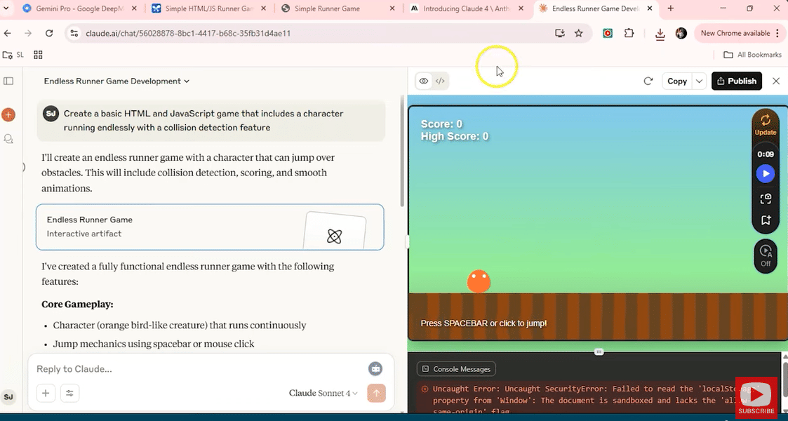 Testing Claude Sonnet 4
