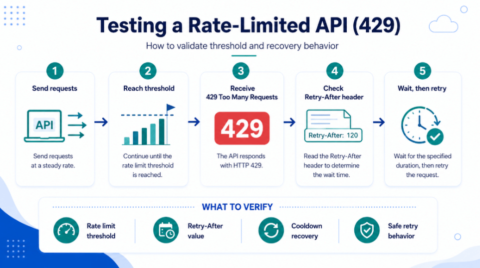 Testing a Rate-Limited API