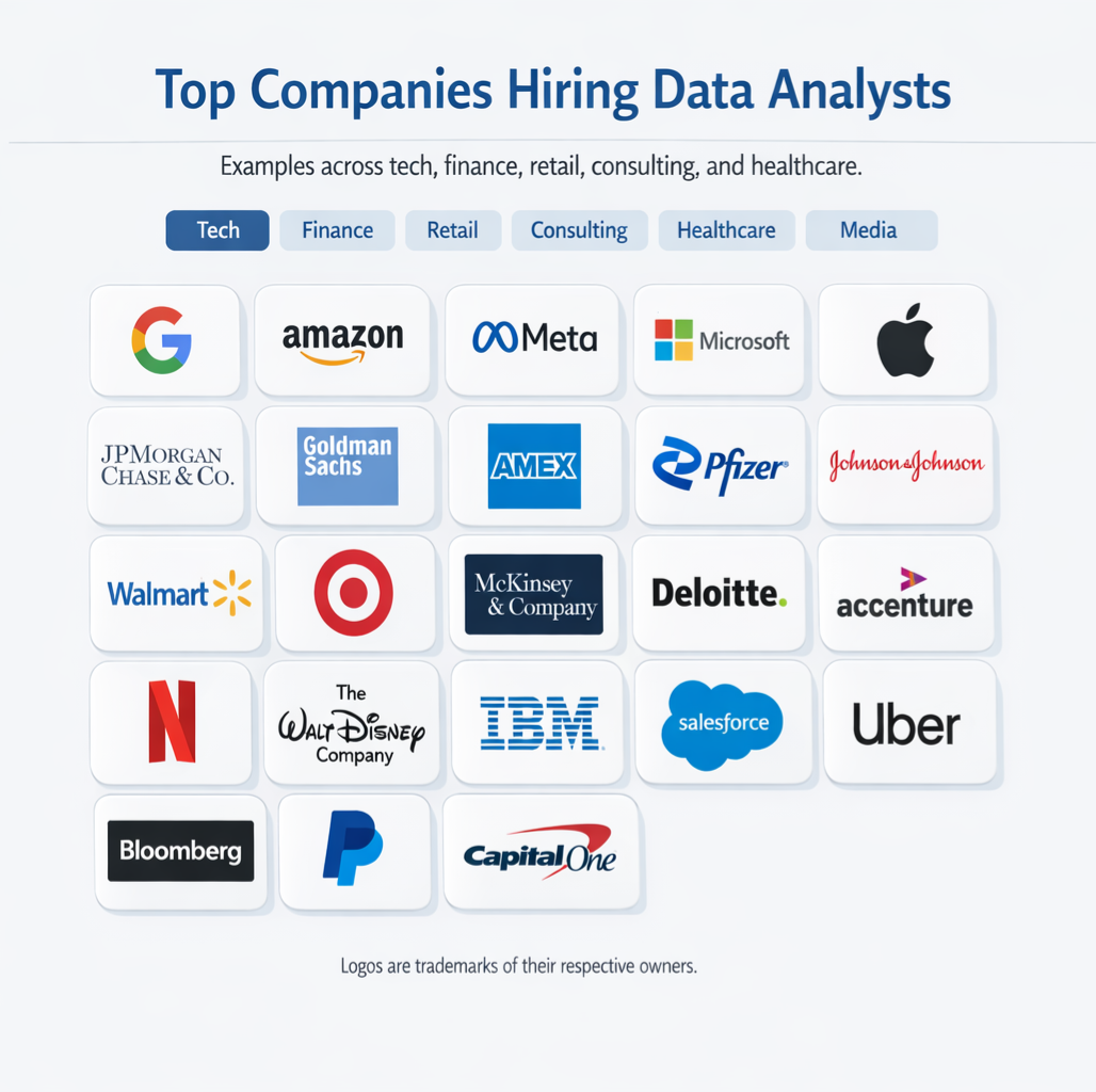 Top Companies Hiring Data Analyst