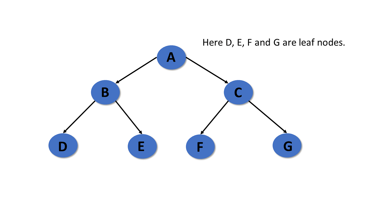 leaf-node-of-tree-data-structure
