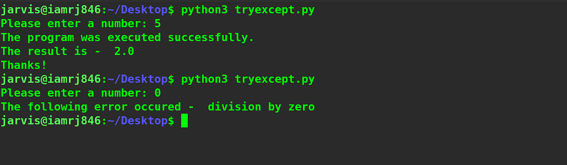 Exception Handling in Python: Try and Except Statement