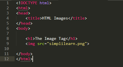 Adding An Image In Html