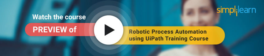 Course Preview of RPA UiPath