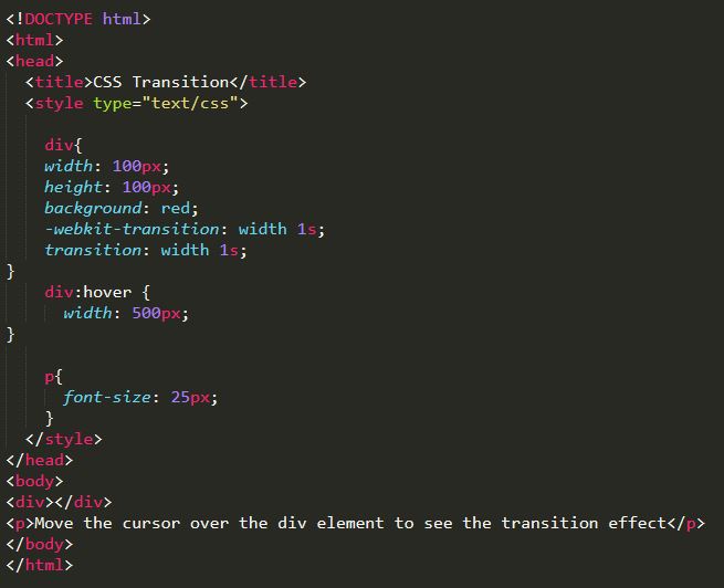 Learn How to Add CSS Transitions to Your Webpage
