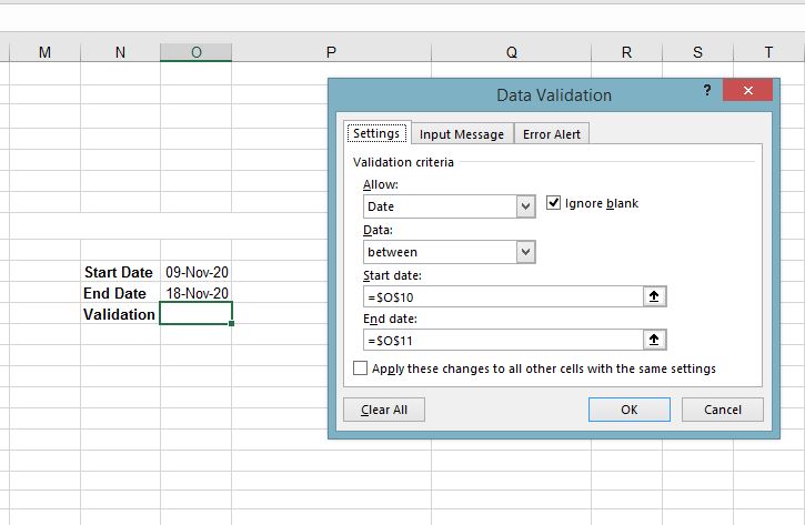 Dating and Validating Why Diligence