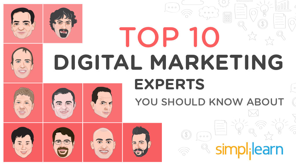 Top digital marketing experts you should know about Simplilearn