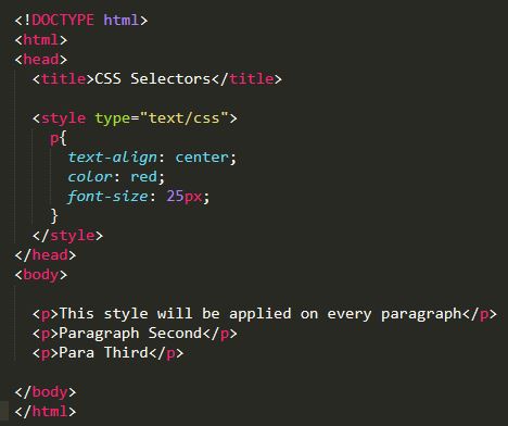 Static css styles css