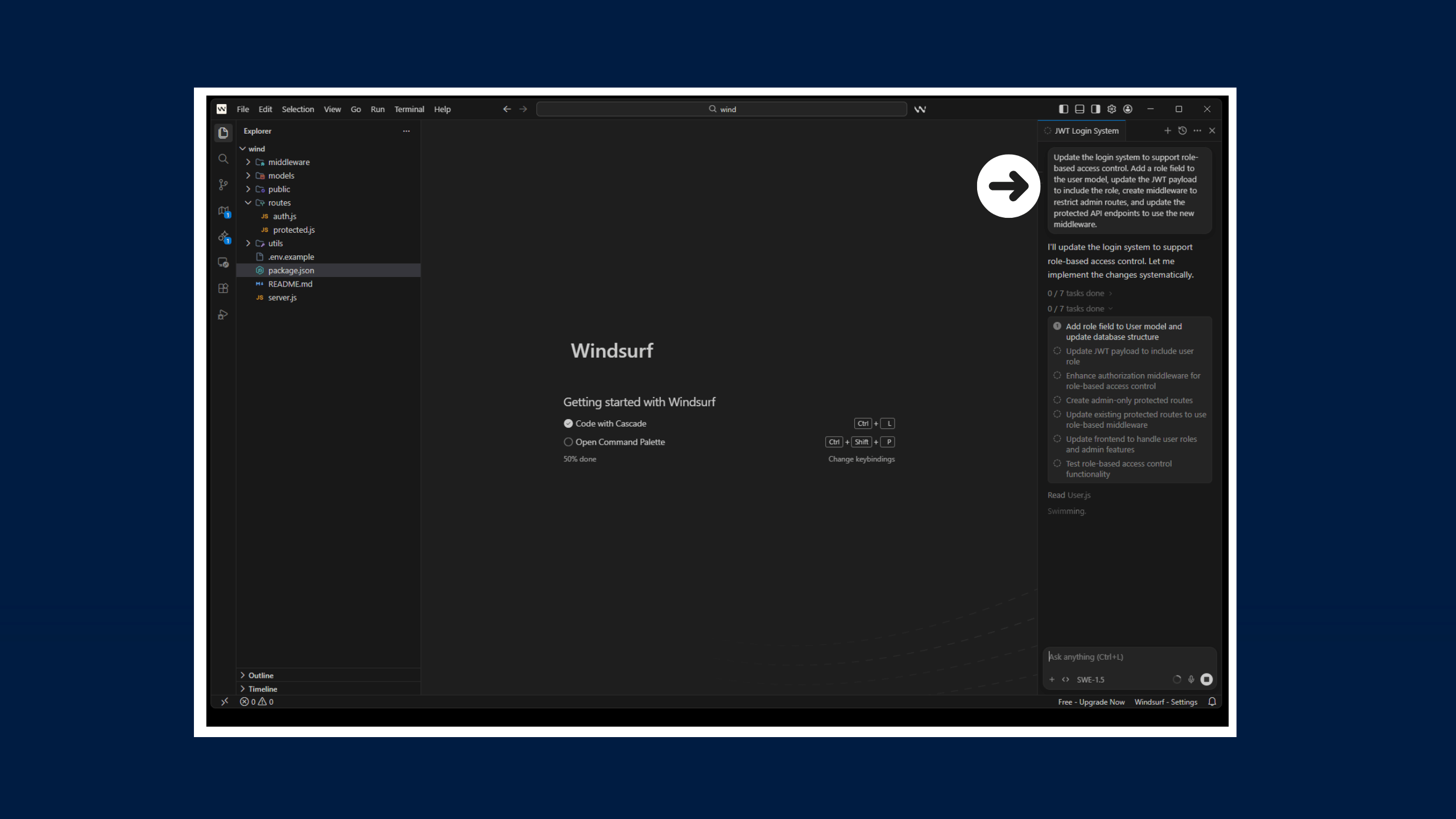 Execute multi file changes