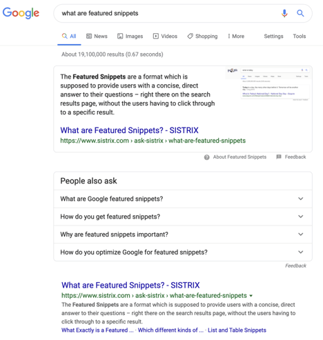 The Potential New Featured Snippets Layout on Google