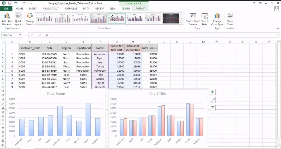 Formatting Charts In Excel 2013