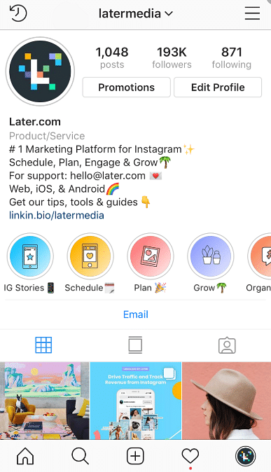 Instagram Followers Growth Chart