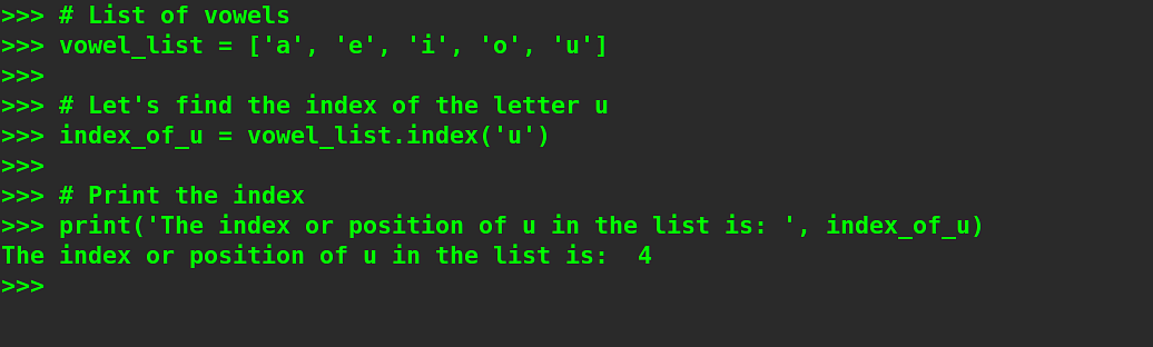 Index() In Python: The Ultimate Guide [With Examples] | Simplilearn