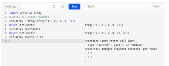 What is the difference between Python's list methods append and