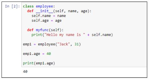 Objects and Classes in Python: Modify and Delete