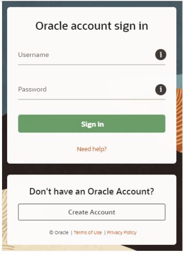 oracle-account