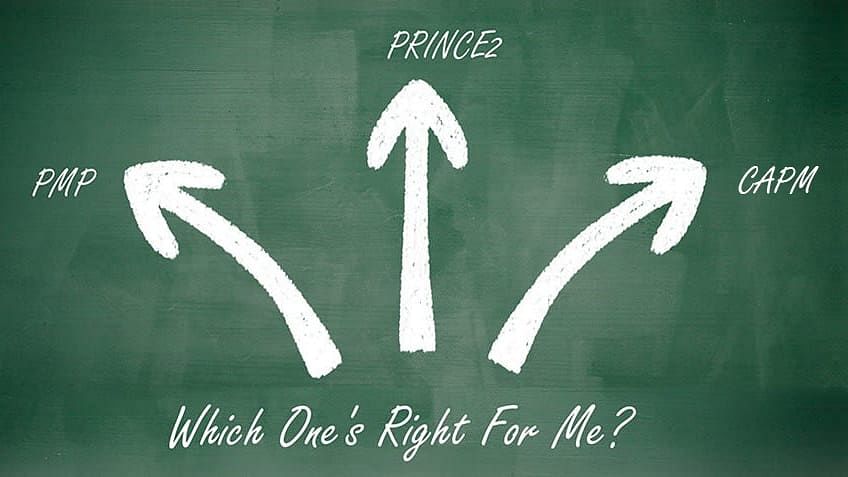 PMP® Vs PRINCE2® Vs CAPM®: Which One's Right for Me