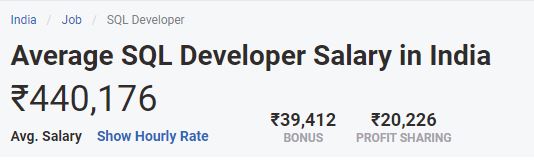 sql-developer-salary-in-india