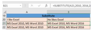 substitute-function