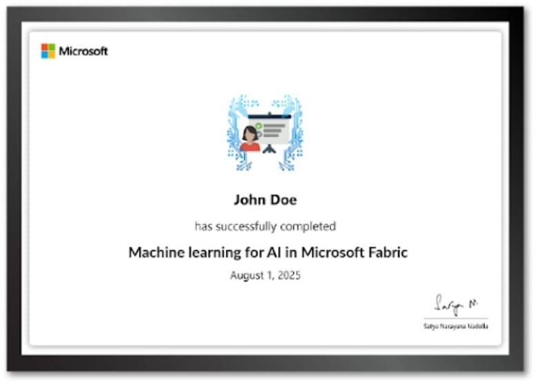 Microsoft Certificate
