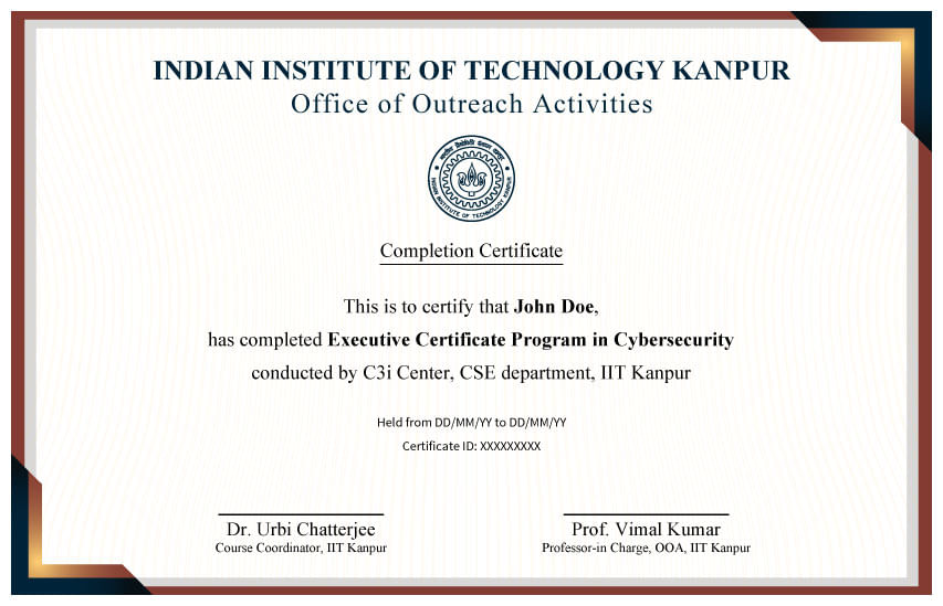 Program Certificate