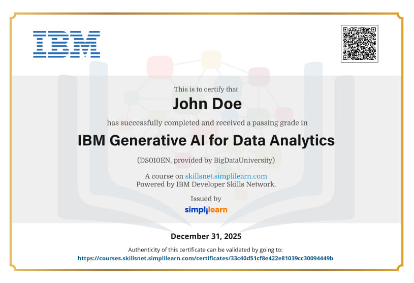IBM Certificate