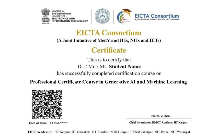 Program Certificate