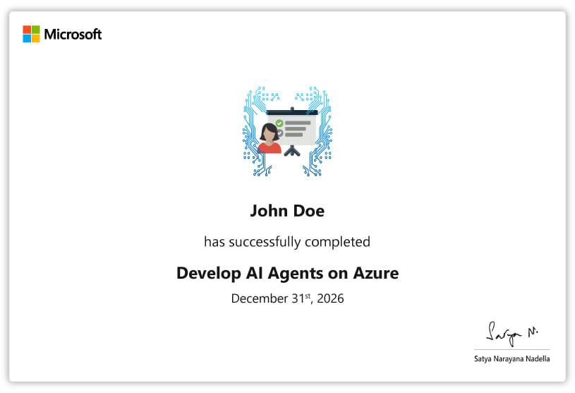 Industry Certificate