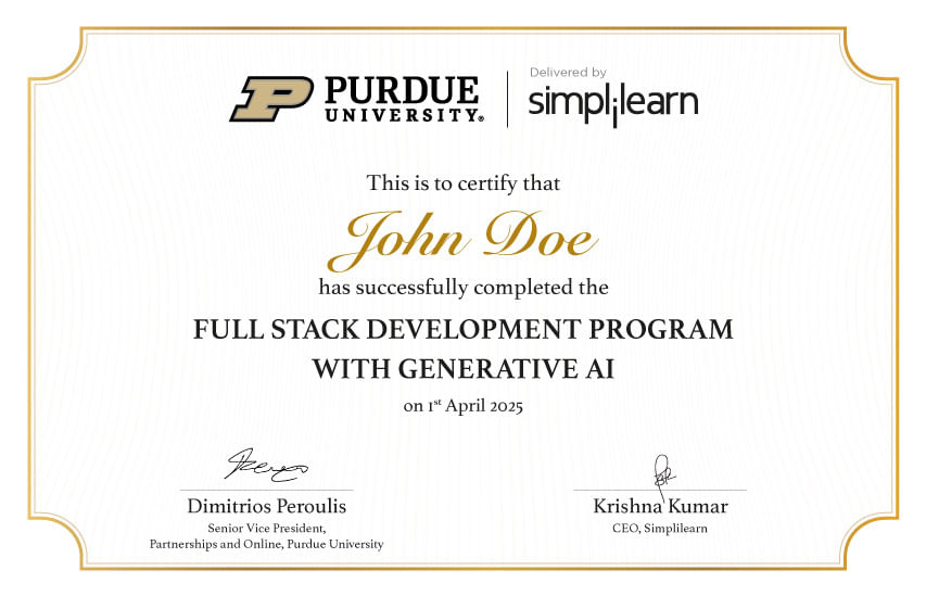 University Certificate