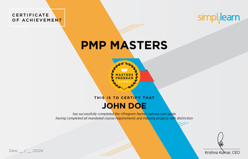 Master's Certificate