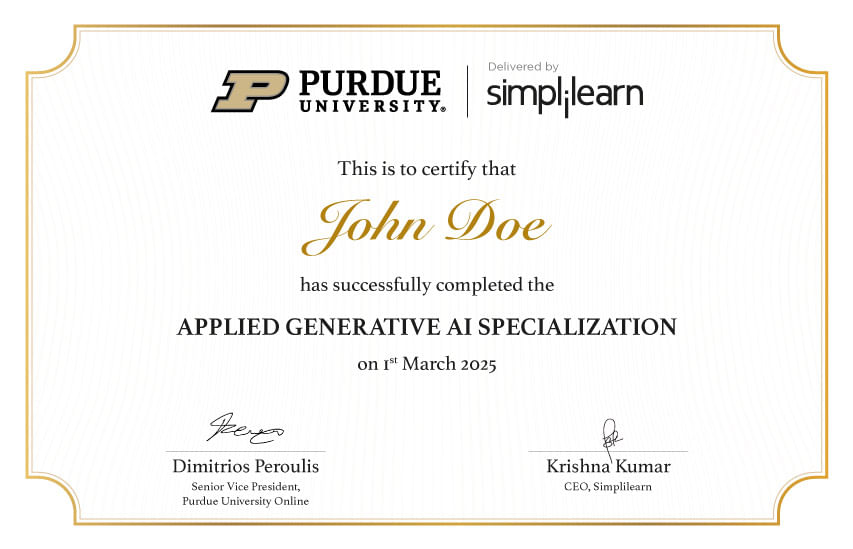 University Certificate