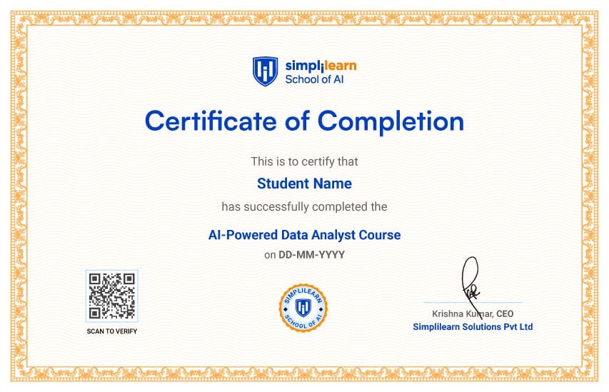 Master's Certificate