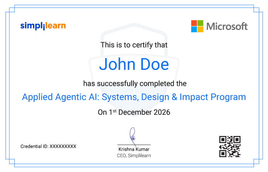 Program Certificate