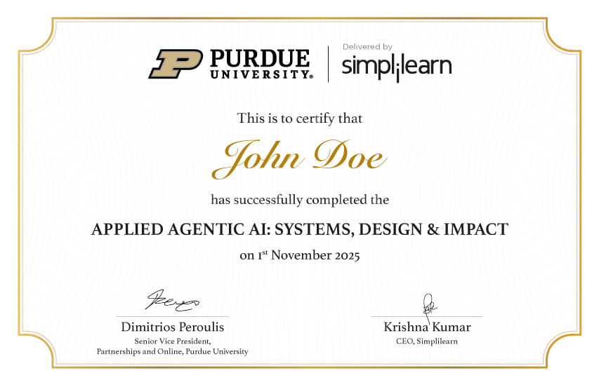 University Certificate