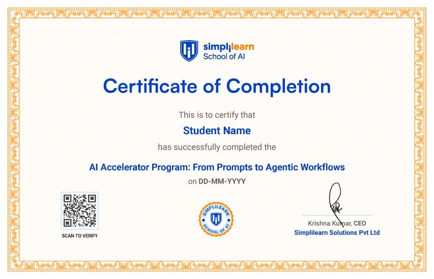 Program Certificate