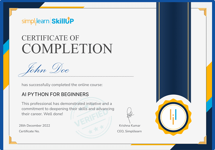 Free AI for Python Course