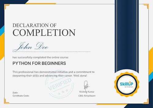 Free Online Course Introduction To Python Coursesity