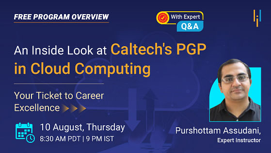 Program Overview: An Inside Look at Caltech's PGP in Cloud Computing