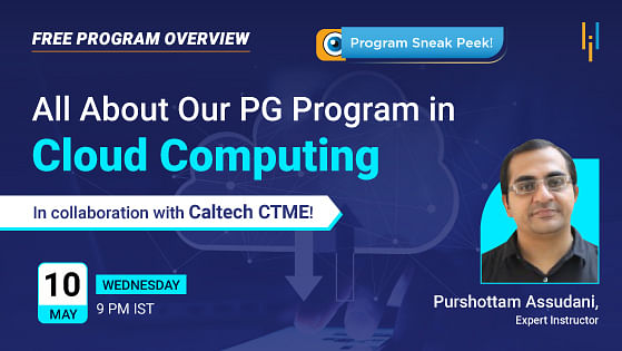 Program Overview: All About the Caltech PG Program in Cloud Computing