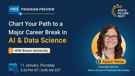 Chart Your Path to a Major Career Break in AI & Data Science in 2024 with Brown University