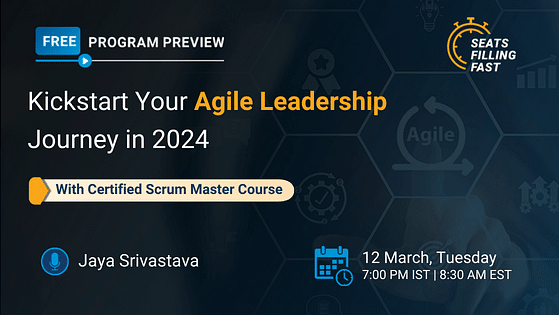 Kickstart Your Agile Leadership Journey in 2024 with Certified Scrum Mastery