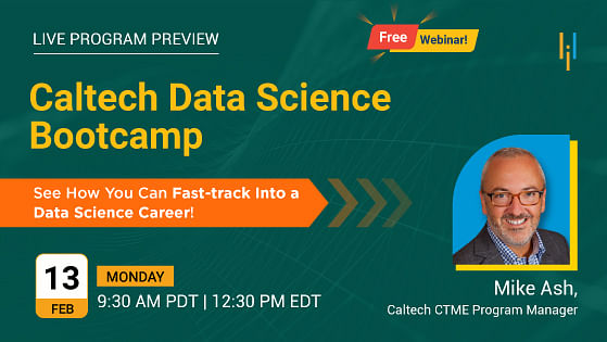 Get Certified in Data Science with a Caltech CTME Bootcamp