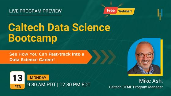 Get Certified in Data Science with a Caltech CTME Bootcamp