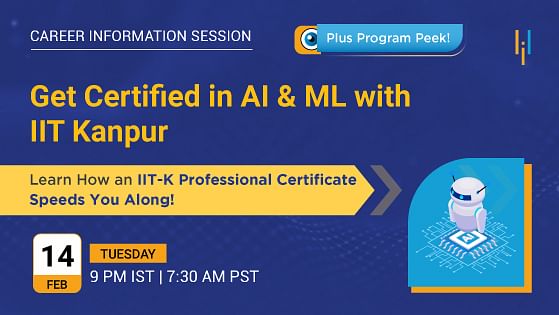 Get Certified in AI and ML with the IIT Kanpur Professional Certificate Course